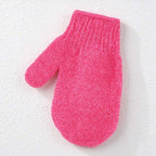 CouldNook Bath Glove - Looped Texture and Ribbed Wrist Cuff