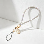 CouldNook Rhinestones Set Wrist Phone Strap with Closely Set Reflective Stones