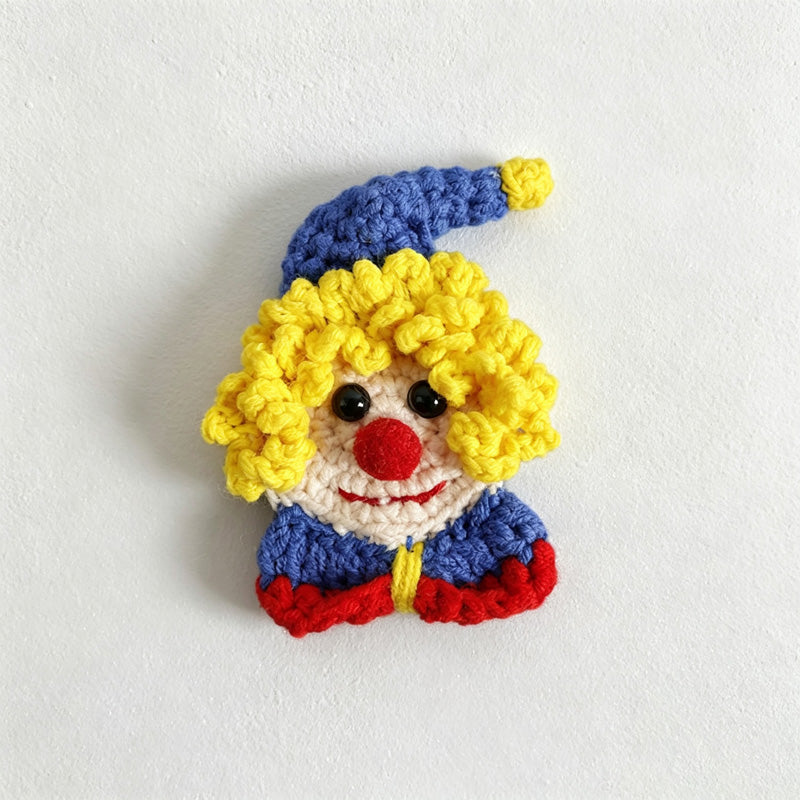 CouldNook Cashmere Character Brooch - Assorted Small Motif Designs