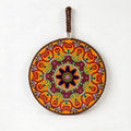 CouldNook Patterned Ceramic Coaster - Round Motifs and Cord-Edged Trivets