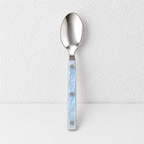 Riveted Flatware - Pearlescent Handles and Polished Steel Heads