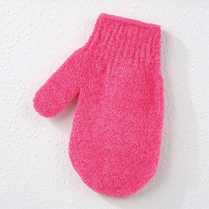CouldNook Bath Glove - Looped Texture and Ribbed Wrist Cuff