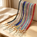 CouldNook Rhinestones Set Crossbody Phone Strap with Closely Set Reflective Stones