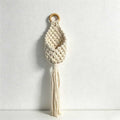 Macrame Plant Hanger Wall Decor - Cotton Woven Wall Basket