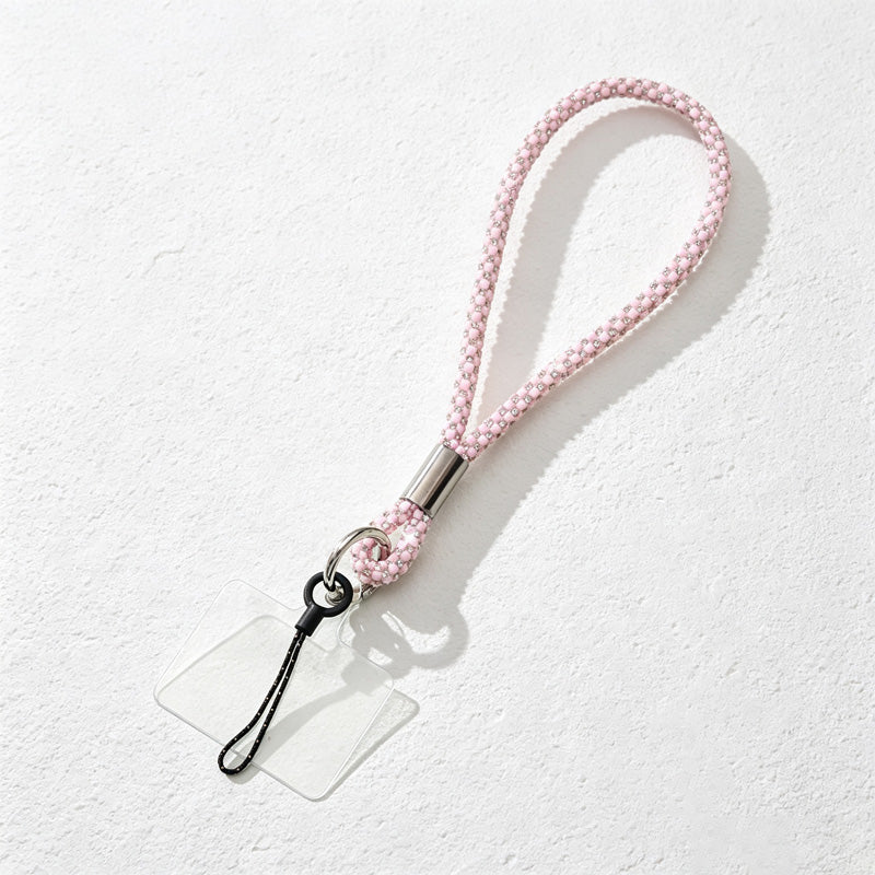 CouldNook Rhinestones Set Phone Strap with Figure-Eight Links