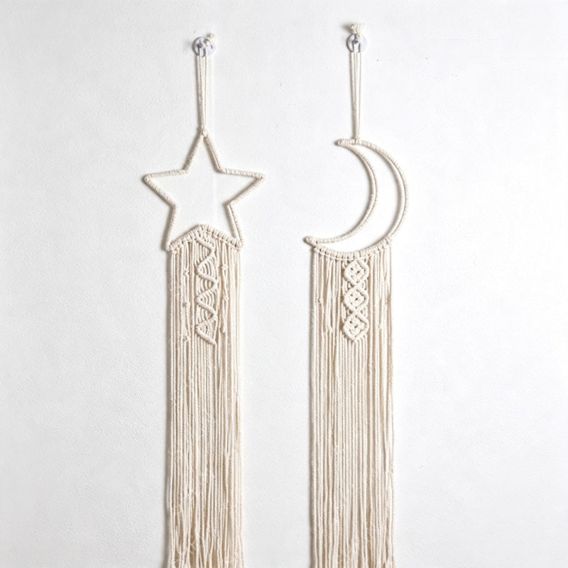 CouldNook Macrame Wall Hanging-Boho Woven Tapestry Home Decor