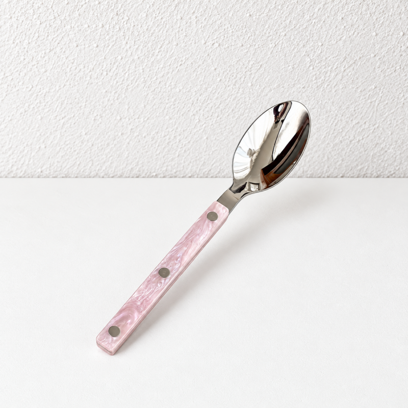 Marbled Handle Flatware - Straight Grips and Round Rivets