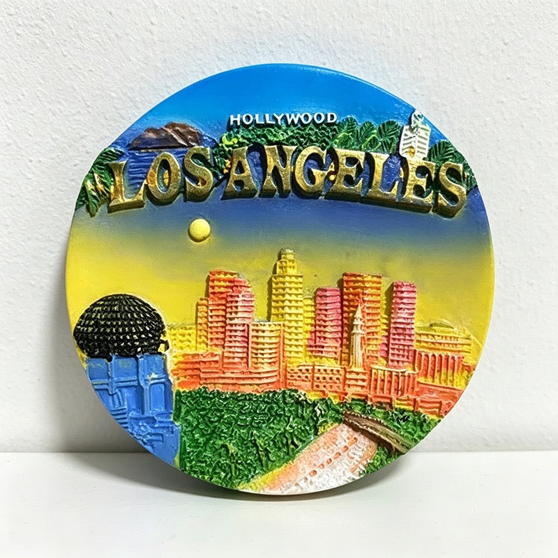 US Travel Souvenir Refrigerator Fridge Magnet - American Landmark Fridge Decor