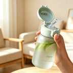 CouldNook Straw Water Bottle - Flip Lid and Folding Carry Ring