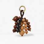 CouldNook Botanical Seed Bag Charm - Forest Nut Keychain
