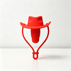 CouldNook Cowboy Hat Silicone Wine Stopper‑Novelty Bottle Sealer