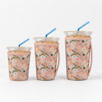 CouldNook Neoprene Cup Carrier - Patterned Body and Side Strap