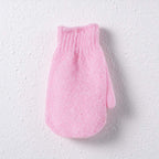 CouldNook Bath Glove - Looped Texture and Ribbed Wrist Cuff