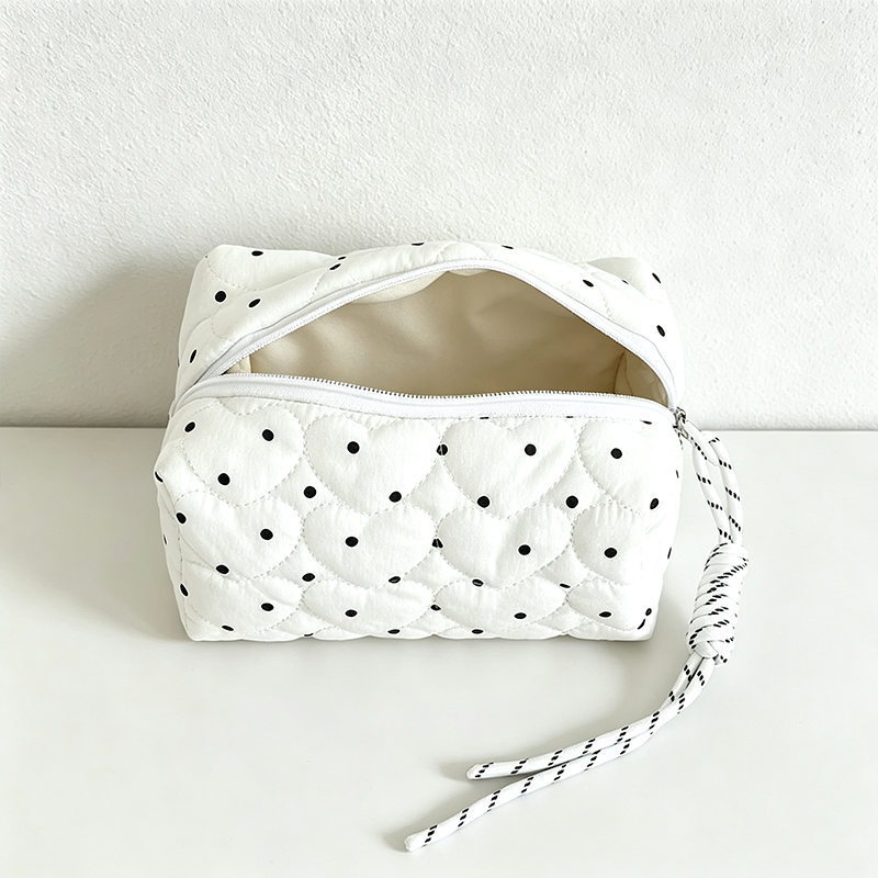 CouldNook Quilted Cosmetic Bag - Vanity Storage Accent