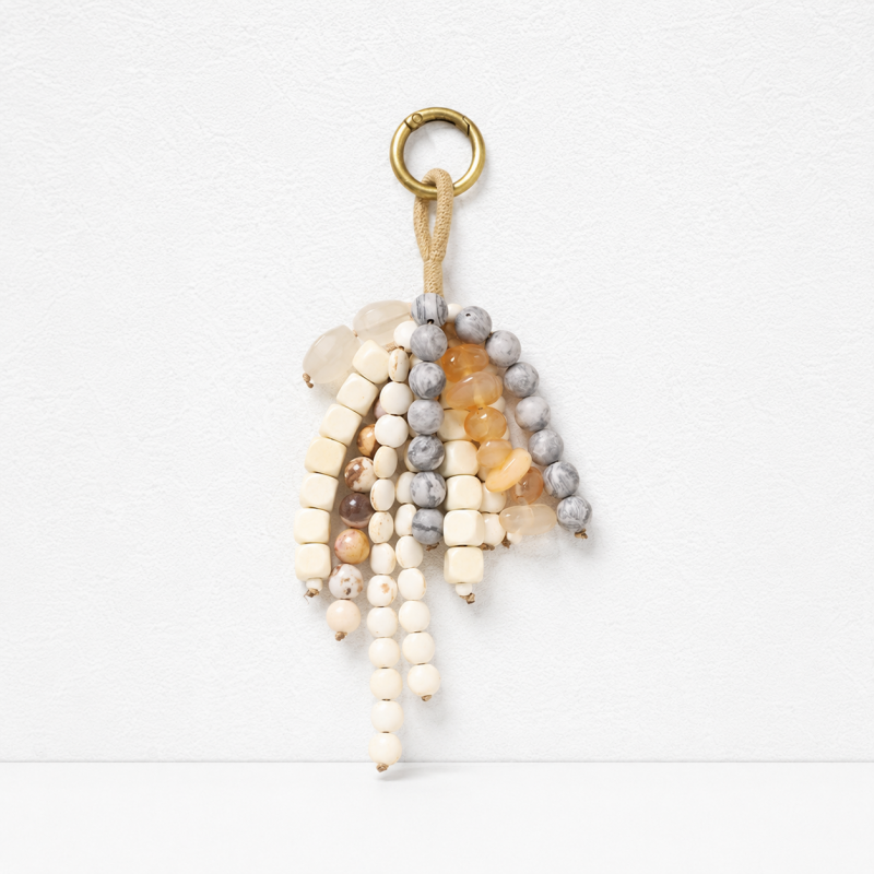 CouldNook Botanical Seed Bag Charm - Forest Nut Keychain