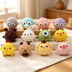 CouldNook Character Doll Ornament - Rounded Assorted Animal Shapes