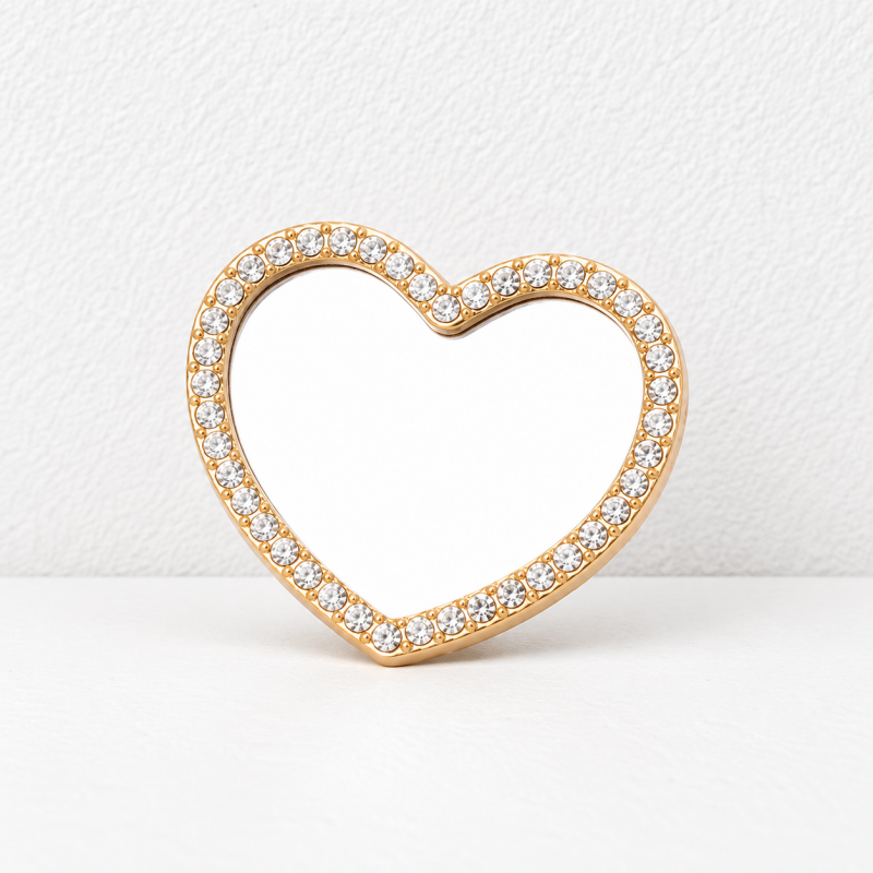 CouldNook Decorative Mirror Accessory - Sculpted Outlines And Ornamental Border Designs