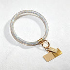 CouldNook Rhinestones Set Phone Strap with Rounded Links