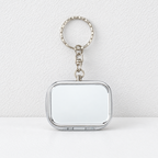 CouldNook Mirror Pill Box - Divided Interior And Rounded Rectangular Lid