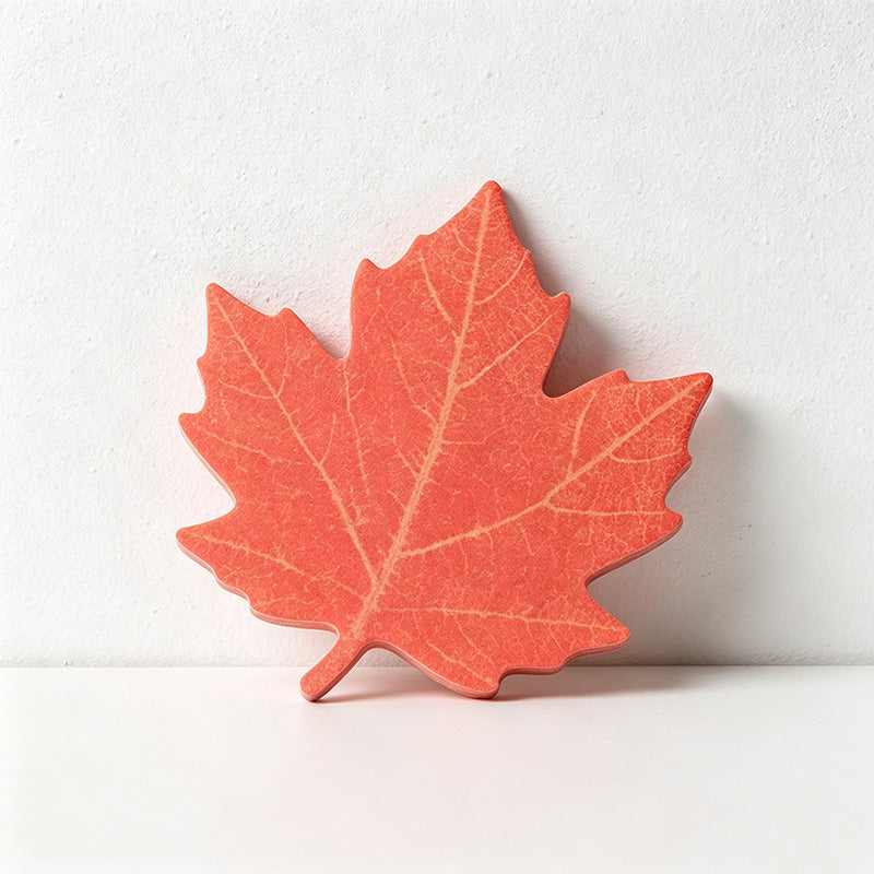 CouldNook Realistic Botanical Leaf Sticky Notes - Nature Aesthetic Memo Pad