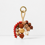 CouldNook Natural Seed Bag Charm - Boho Nut Pendant