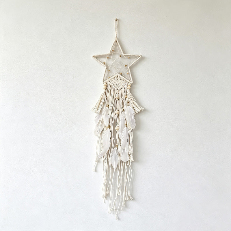 CouldNook Macrame Wall Hanging-Boho Woven Tapestry Home Decor