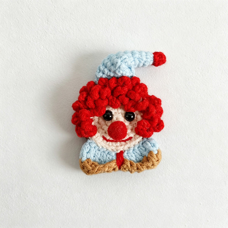 CouldNook Cashmere Character Brooch - Assorted Small Motif Designs