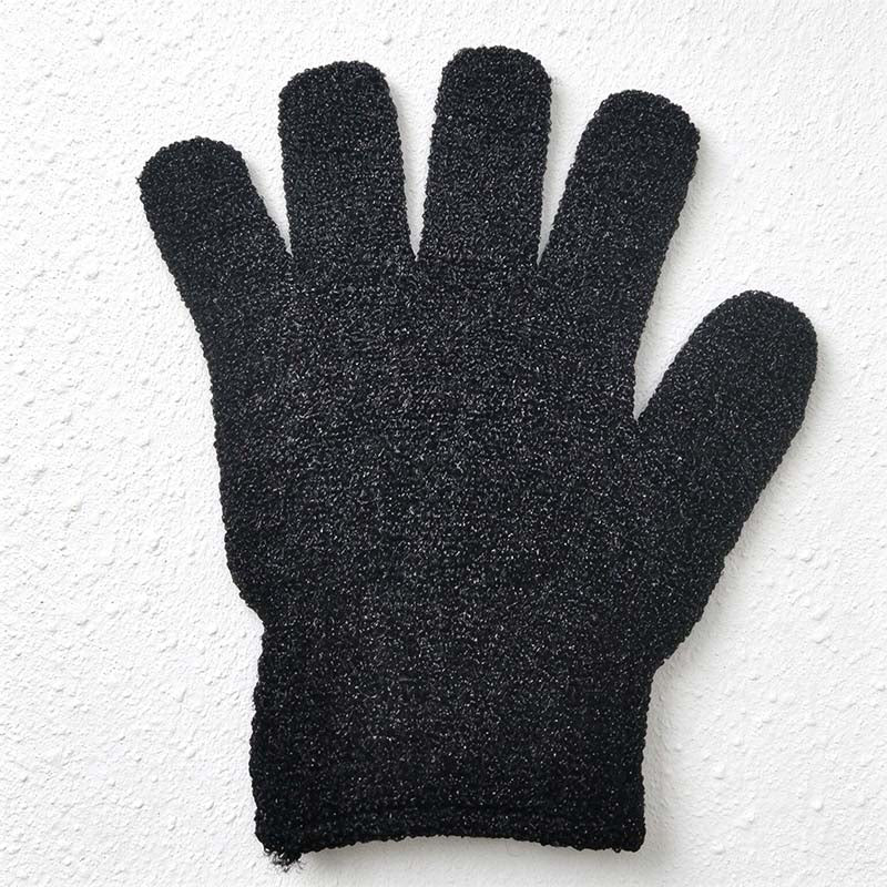 CouldNook Bath Glove - Looped Texture and Ribbed Wrist Cuff