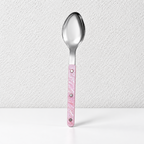 Riveted Table Utensil - Marbled Grips for Dining and Serving