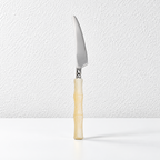 Bamboo Style Flatware - Segmented Acrylic Handles and Steel