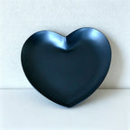 Heart Shape Stainless Steel Trays Plates - Jewelry Cosmetic Organizer Dish