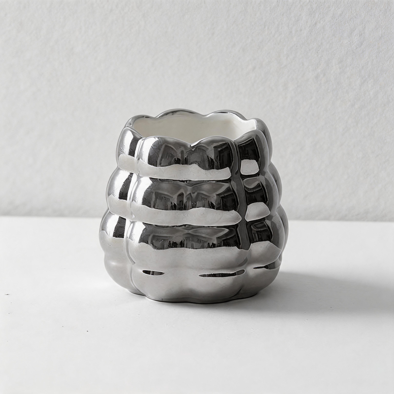 CouldNook Bubble Ceramic Storage Jar -  Aesthetic Multi-Purpose Utensil Storage Kit