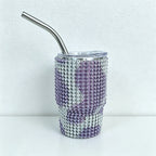CouldNook 3oz Rhinestone Shot Glasses-Stainless Steel Vacuum Insulated Tumbler with Straw