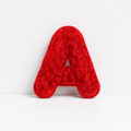 CouldNook Chenille Alphabet Patch - Colorful Letters A Through Z