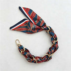 CouldNook Botanical Scarf Phone Wrist Strap - Upscale Anti‑Drop Lanyard
