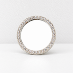 CouldNook Decorative Mirror Accessory - Sculpted Outlines And Ornamental Border Designs