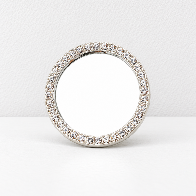 CouldNook Decorative Mirror Accessory - Sculpted Outlines And Ornamental Border Designs