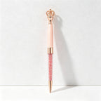 CouldNook Pen-Crown Top Retractable Metal Ballpoint Pen Cute Gift Pen for Students Office Wedding Favors