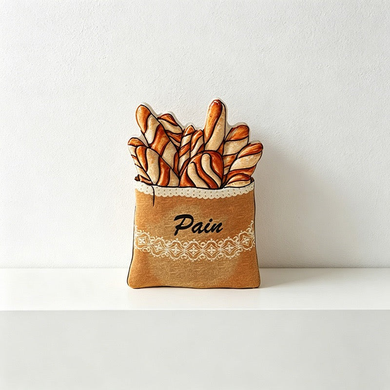 CouldNook 3D Miniature Food Fridge Magnets - Cute Kitchen Decor (Set of 6)