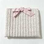CouldNook Quilted Cosmetic Bag - Floral Prints and Bow Pattern Options