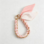 CouldNook Mixed Print Scarf Phone Wrist Strap - Braided Loop