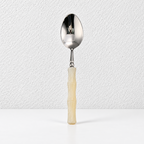 Bamboo Style Flatware - Segmented Acrylic Handles and Steel