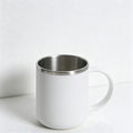 CouldNook Rinsing Cup - Open Steel Liner and Rounded Side Handle