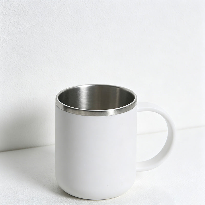 CouldNook Rinsing Cup - Open Steel Liner and Rounded Side Handle