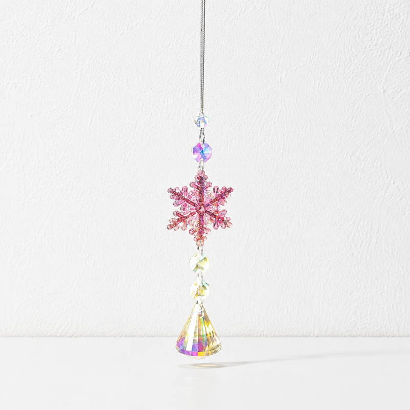 CouldNook Celestial Crystal Suncatcher Ornament - Assorted Geometric Frames