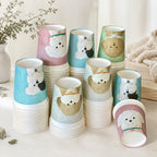 CouldNook Puppy Paper Cup Set - Fifty Assorted Pieces