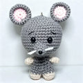 CouldNook Yarn Zodiac Animal Keychain - Ten Character Designs