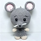 CouldNook Yarn Zodiac Animal Keychain - Ten Character Designs