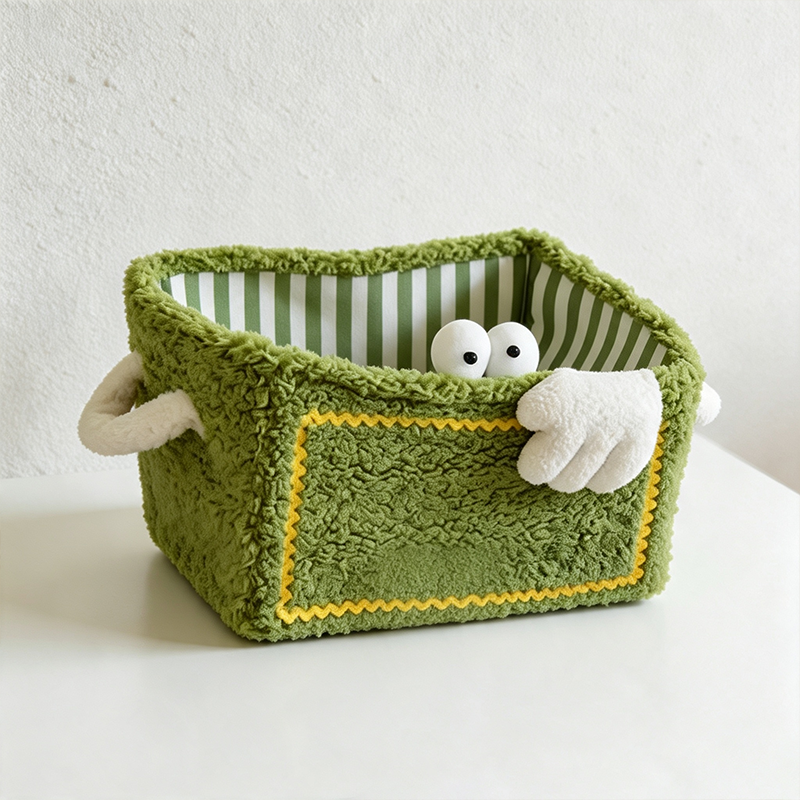 CouldNook Chunky Knit Toy Organizer Basket - Relaxed Daily Helper