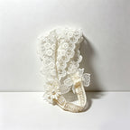 CouldNook Wide Hollow-Out Lace Headband - Aesthetic Floral Hair Accessory